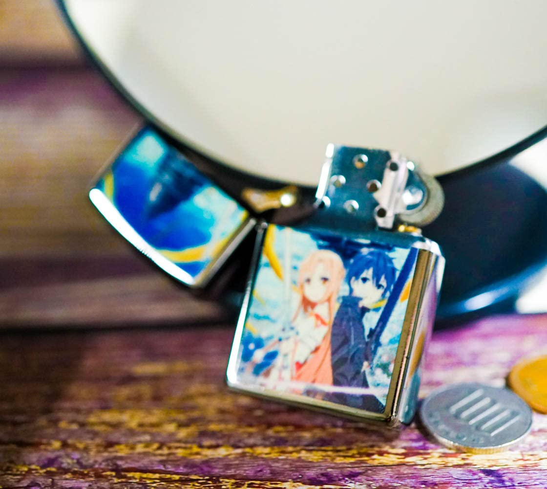 Amazon.co.jp: オイルライター ソードアート SAO キリト アスナ 島剣