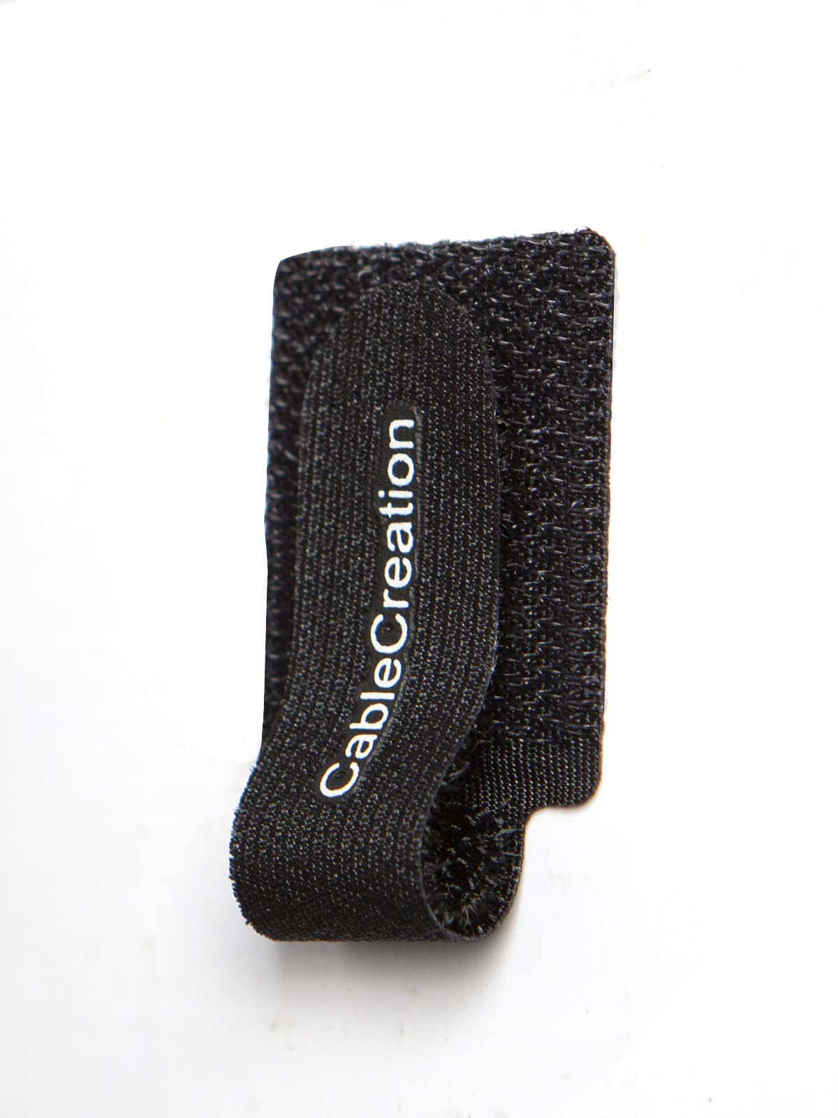 CableCreation Cable Ties 5Pack,Strong Back-Glue Self Adhesive Cable Straps,Cable Management Straps Hook Loop Cord Organizer Wire Ties for Office/Home/Kitchen/Workshop (Black)