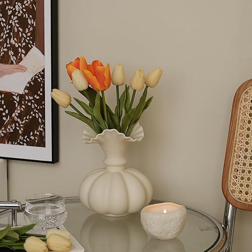 Miniatura 3 de Florero de cerámica de calabaza de Halloween, decoración de boda, contenedor para flores, plantas