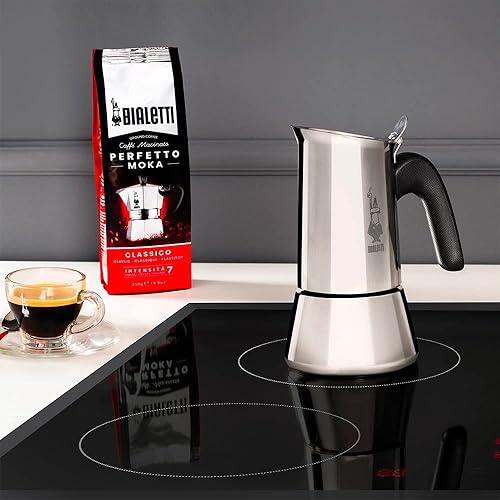 Miniatura 4 de Bialetti Cafetera de inducción Venus (6 tazas) y placa de inducción