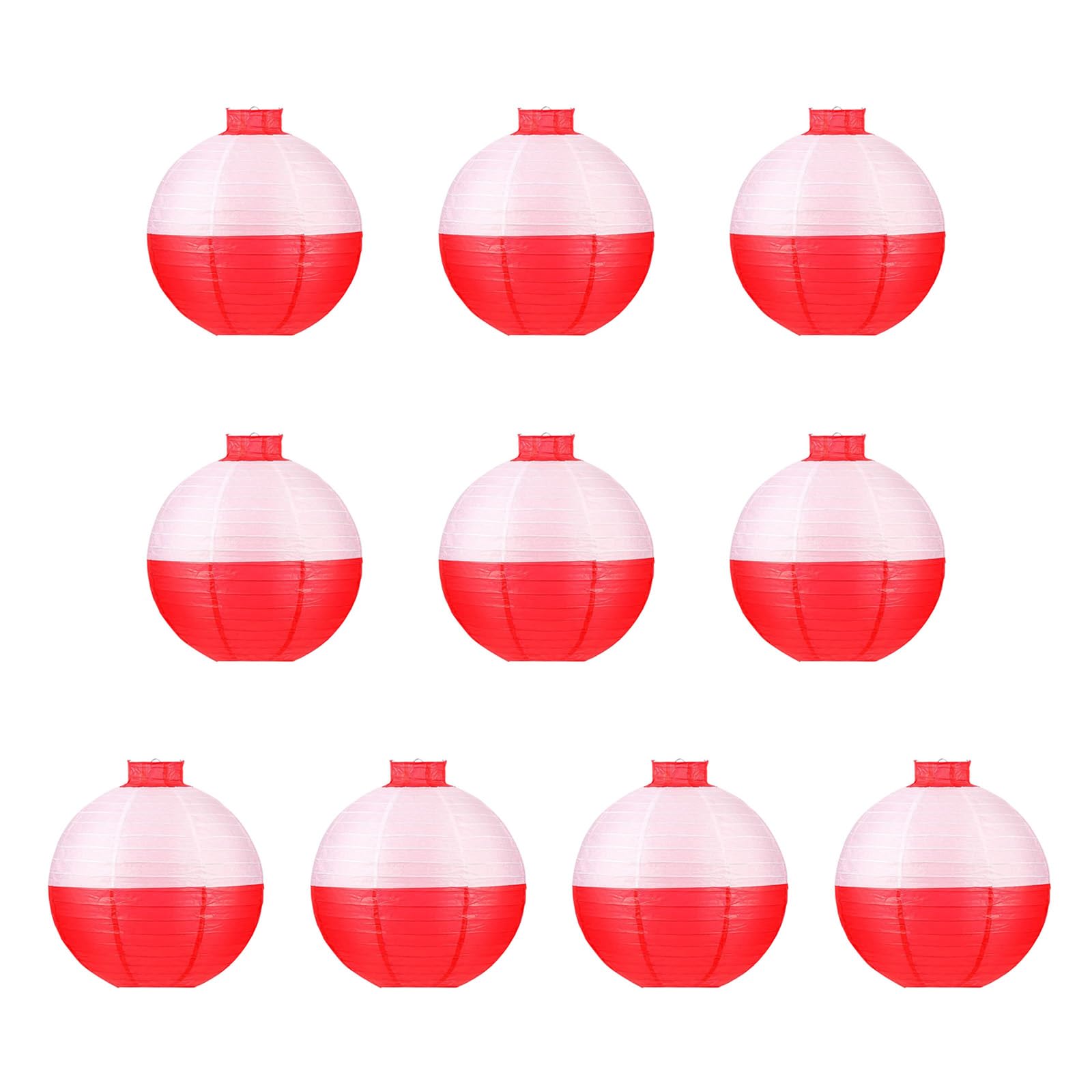 Lampes à suspendre colorées lot de 10 pour fournitures de fête décoration mariage et anniversaire