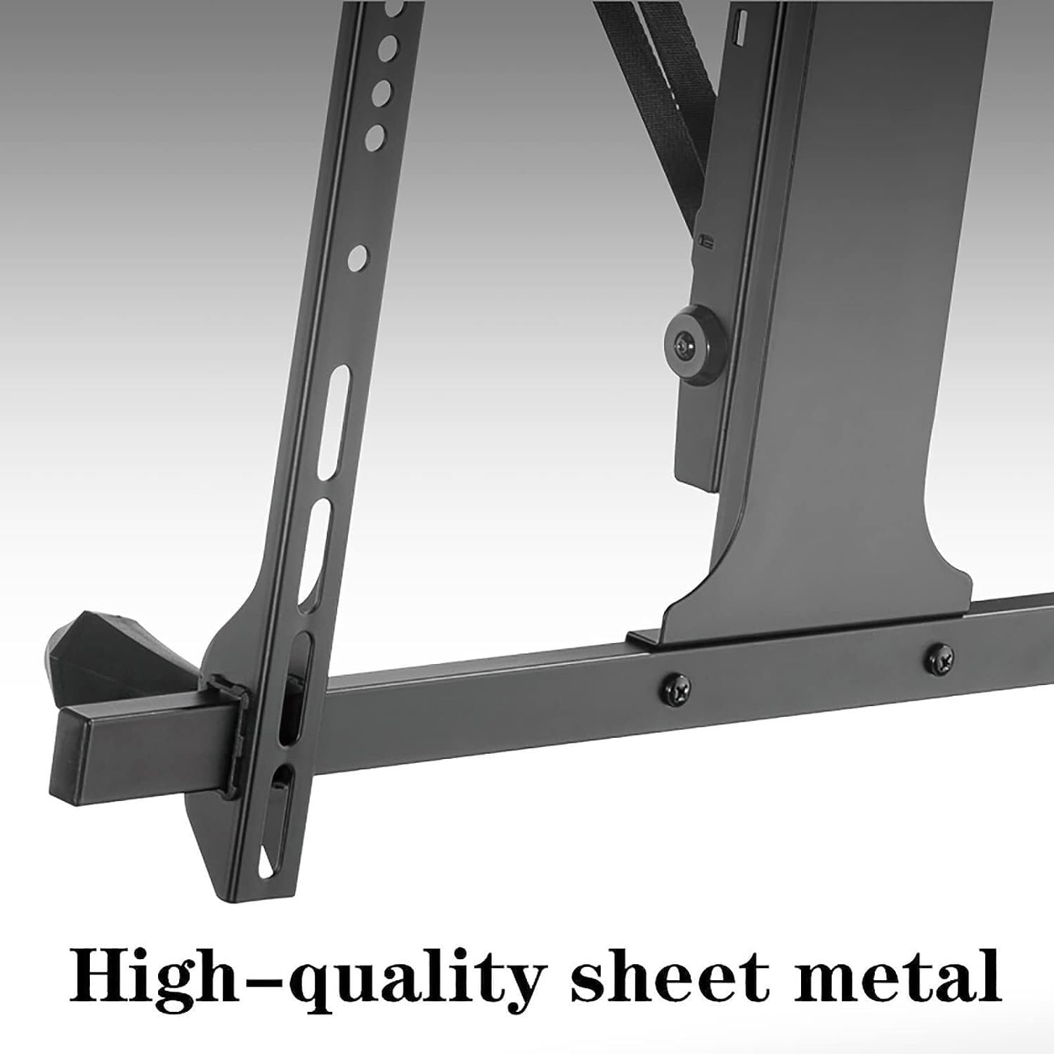 Supporto TV Regolabile da Soffitto - Supporto TV Motorizzato, Supporto TV/Monitor Ribaltabile da 0 A 85°, Supporto TV Elettrico da 32 A 70 Pollici(Nero)