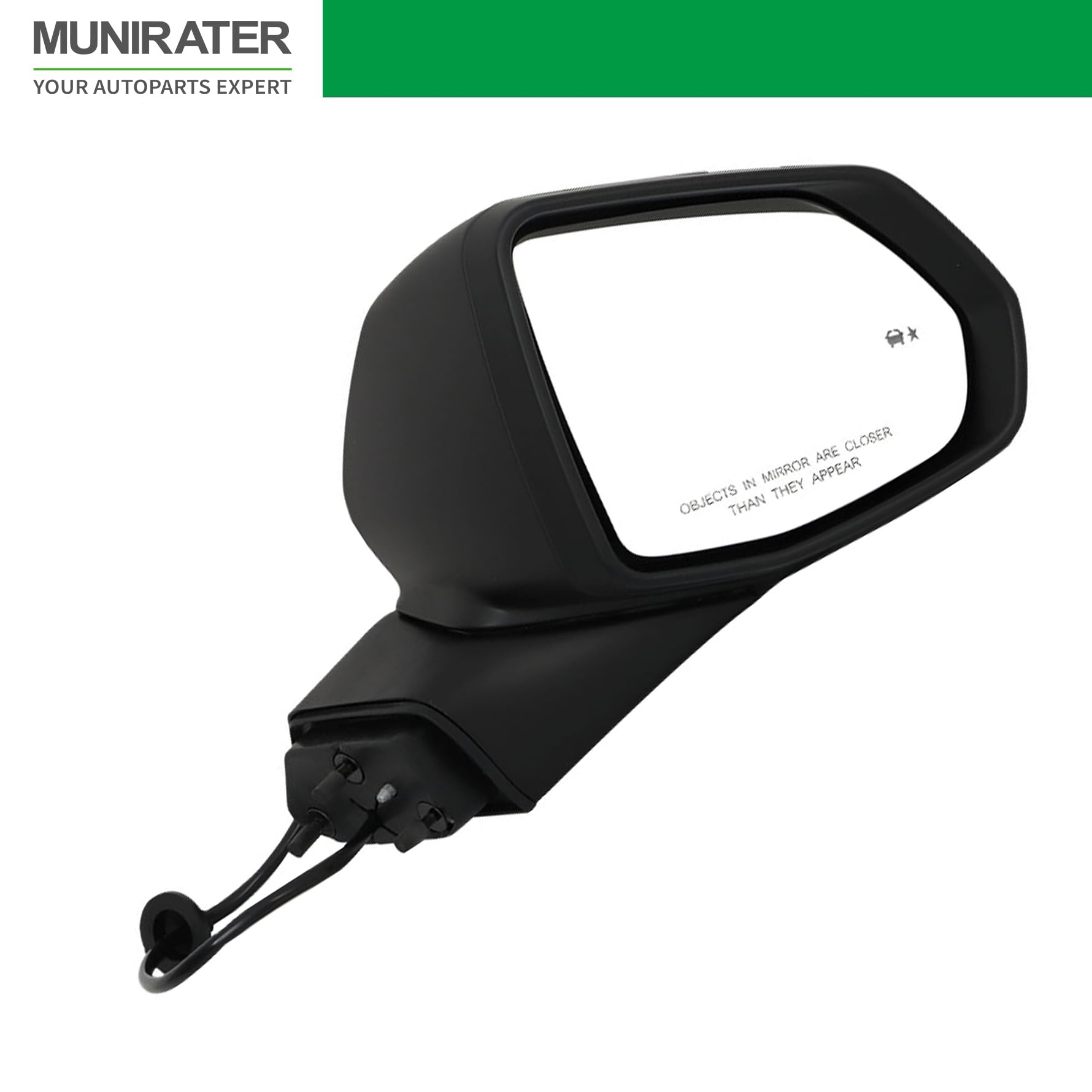 Amazon.com: munirater Right Passenger Side Mirror Power Heated