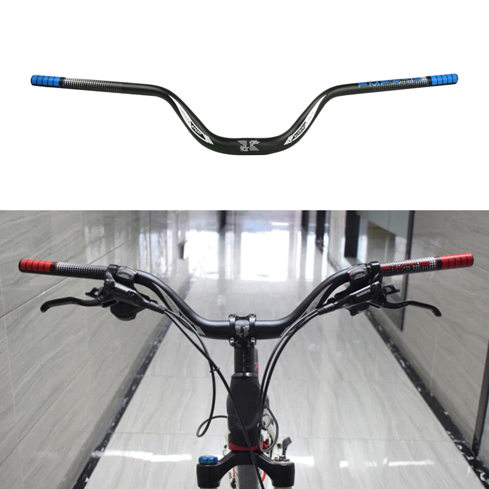 Mtb Handlebars Bicycle Stem Riser Adjustable MTB Handlebar