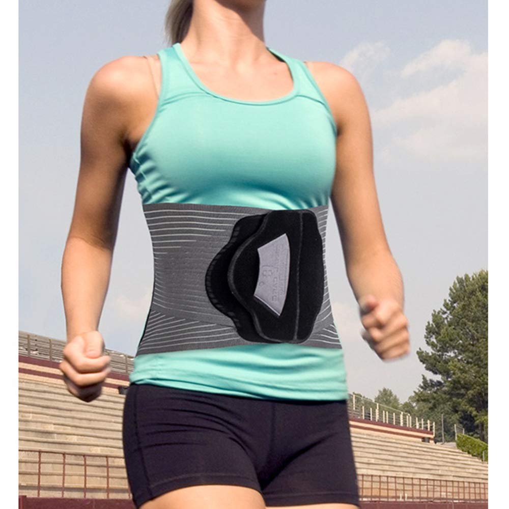 Correa de Cintura Lumbar, Cinturón de Soporte Lumbar, Faja Lumbar para Espalda para Hombres y Mujer, Aliviar el Dolor y Prevenir Lesiones,XL