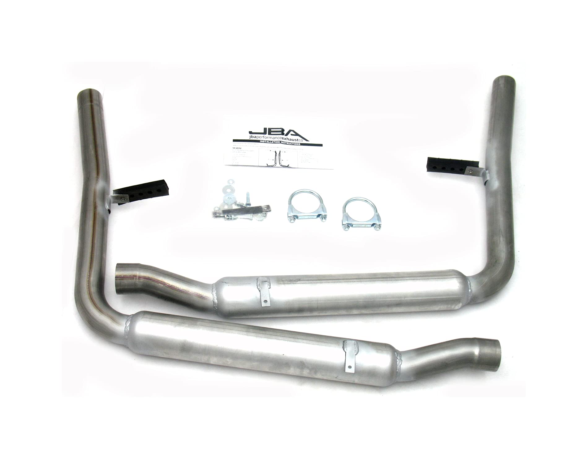 JBA 65-70 Ford Mustang 260-428 409SS GT350R Style Dual Side Header Back Exhaust