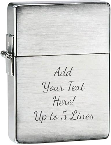 Vista 15 de Zippo Encendedor - Mensaje personalizado grabado personalizado 1941 réplica original a prueba de viento encendedor 1941 cepillo latón 1941B 1935