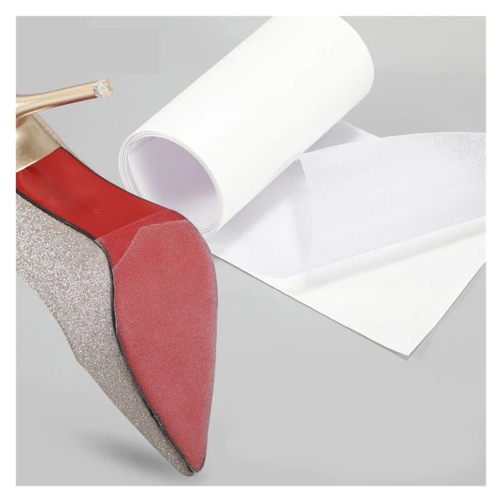 Alfombrilla Autoadhesiva Antideslizante Para Calza Suela de tacón alto, pegatina protectora antideslizante, agarre inferior del zapato, suela protectora, almohadilla de plantilla, accesorios de suelas