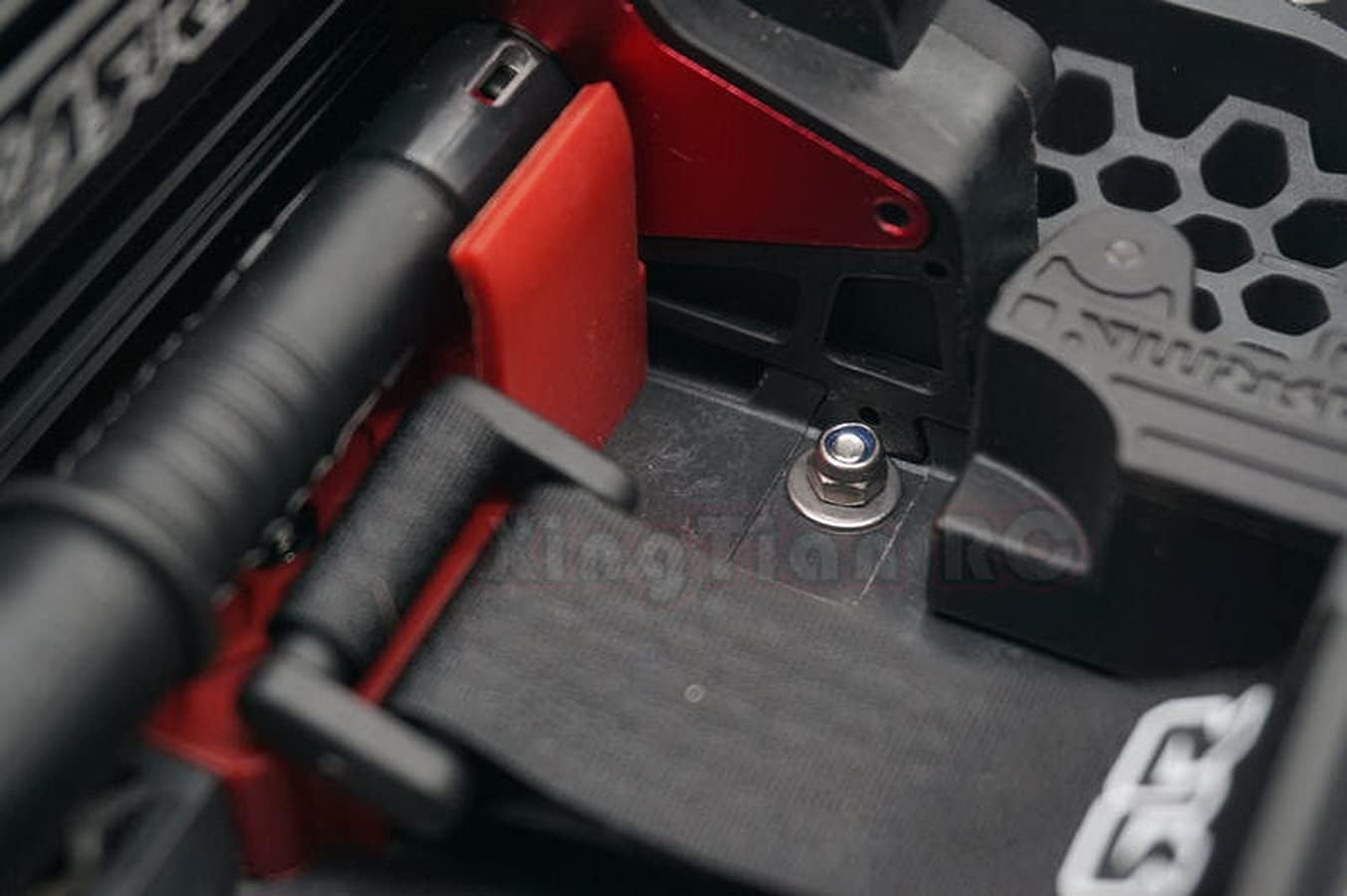 1/10 Big Rock Crew CAB Stainless Steel Skid Plate Chassis Protect Armor - Hollow