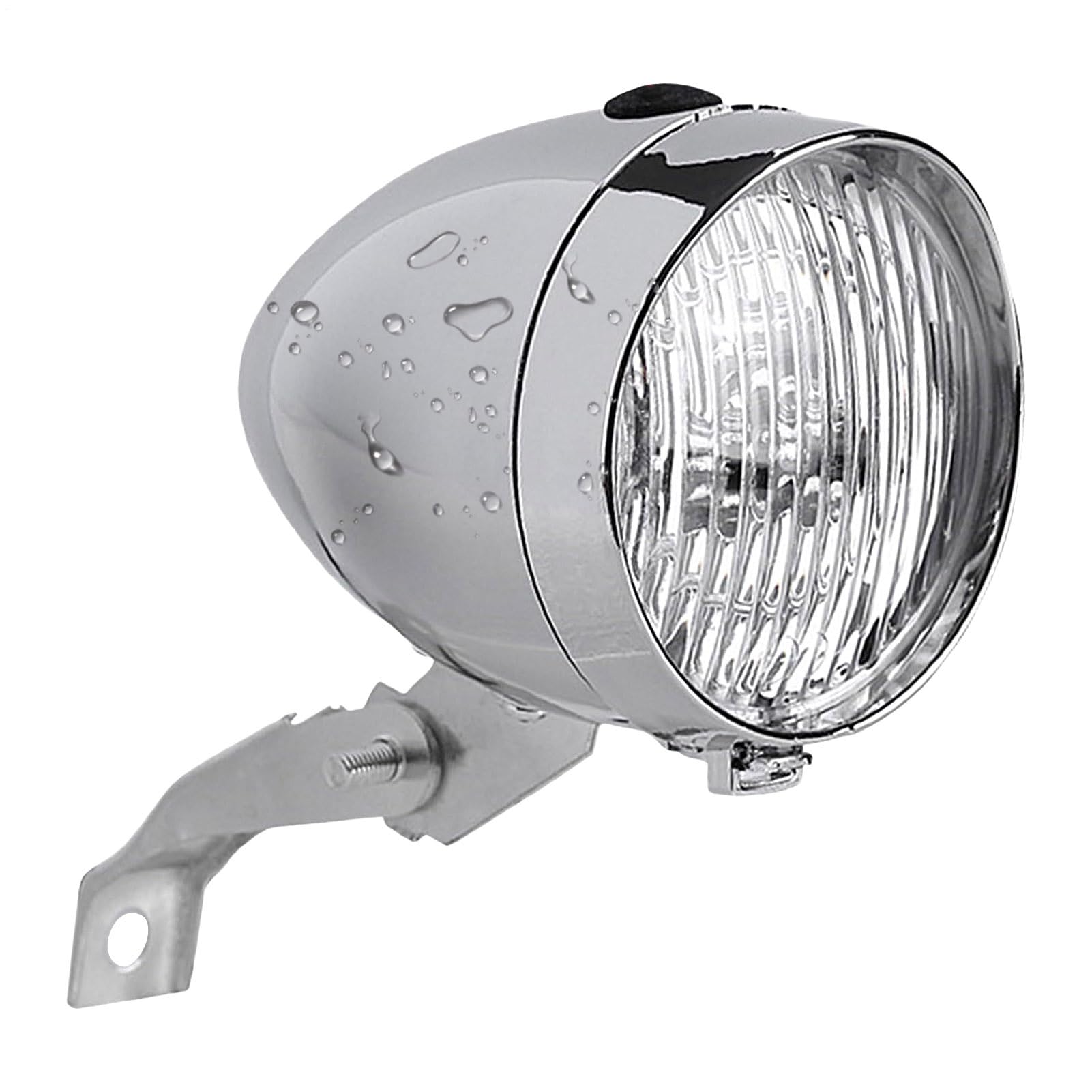 Luce Anteriore per Bici | Lampada Frontale per Bicicletta,Faro Retrò Impermeabile 3 LED Unisex per Ciclismo Notturno da Montaggio Universale a LED