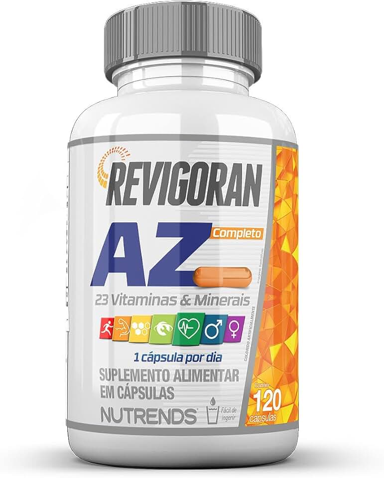 Revigoran A-Z Multivitamínico Completo 120 cápsulas, Nutrends