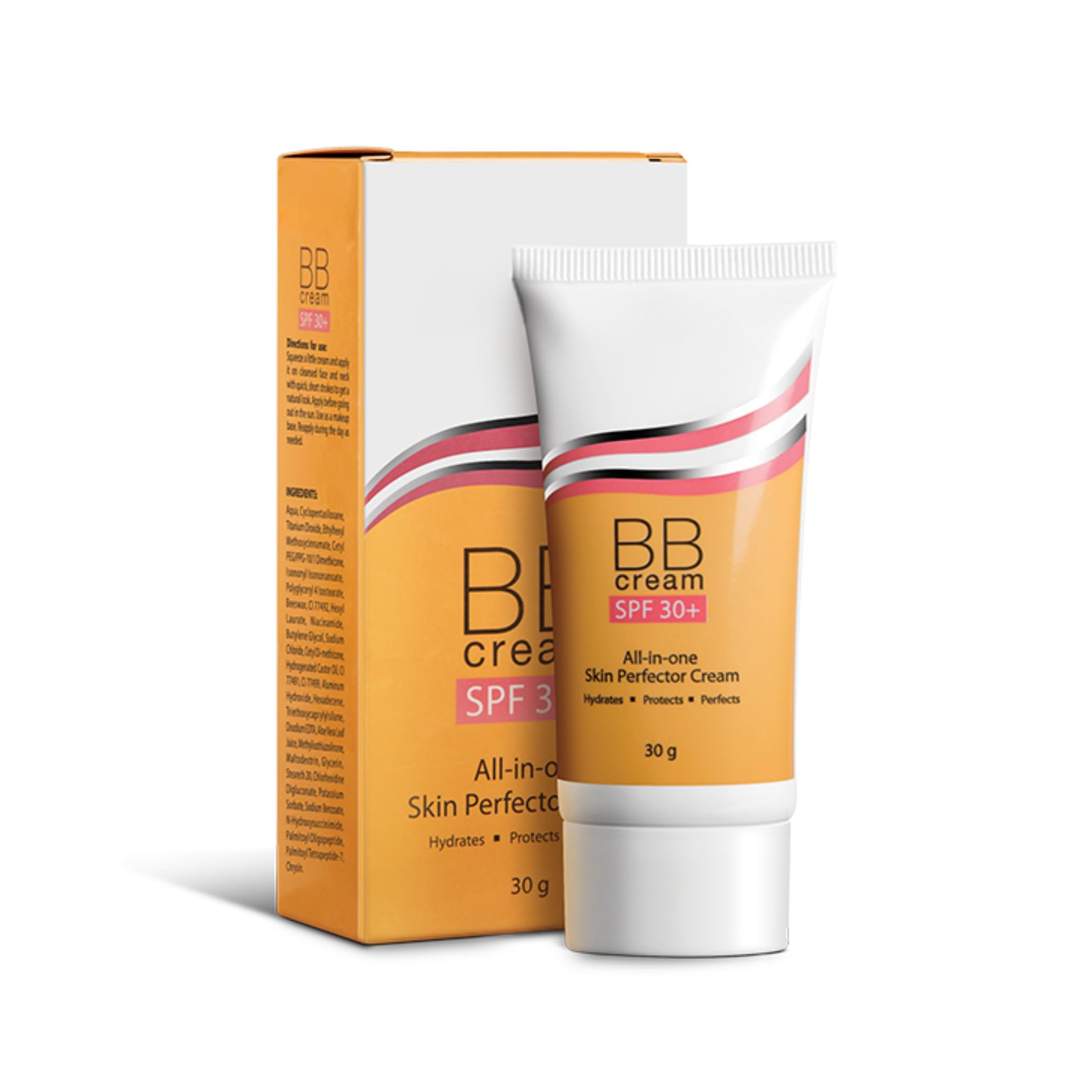 BB Cream SPF 30+ All-in-One Skin Perfector Cream, 30 g | Hydrates & Protects, Perfects Skin, With Aloe Vera, Lightweight Formula, Daily Use-image-45