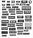 Medlin Traders Helmet Sticker Funny Pack Random 24 Funny Decals Funny Decals