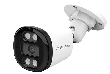 Unicam UC-FHD3200 L2 SL 2.4MP Color Night Vision Wired Day/Night 24 Hour Full Color Vision 1080p Full HD Weatherproof Bullet Outdoor CCTV Surveillance Camera Compatible for 2MP and Above DVR