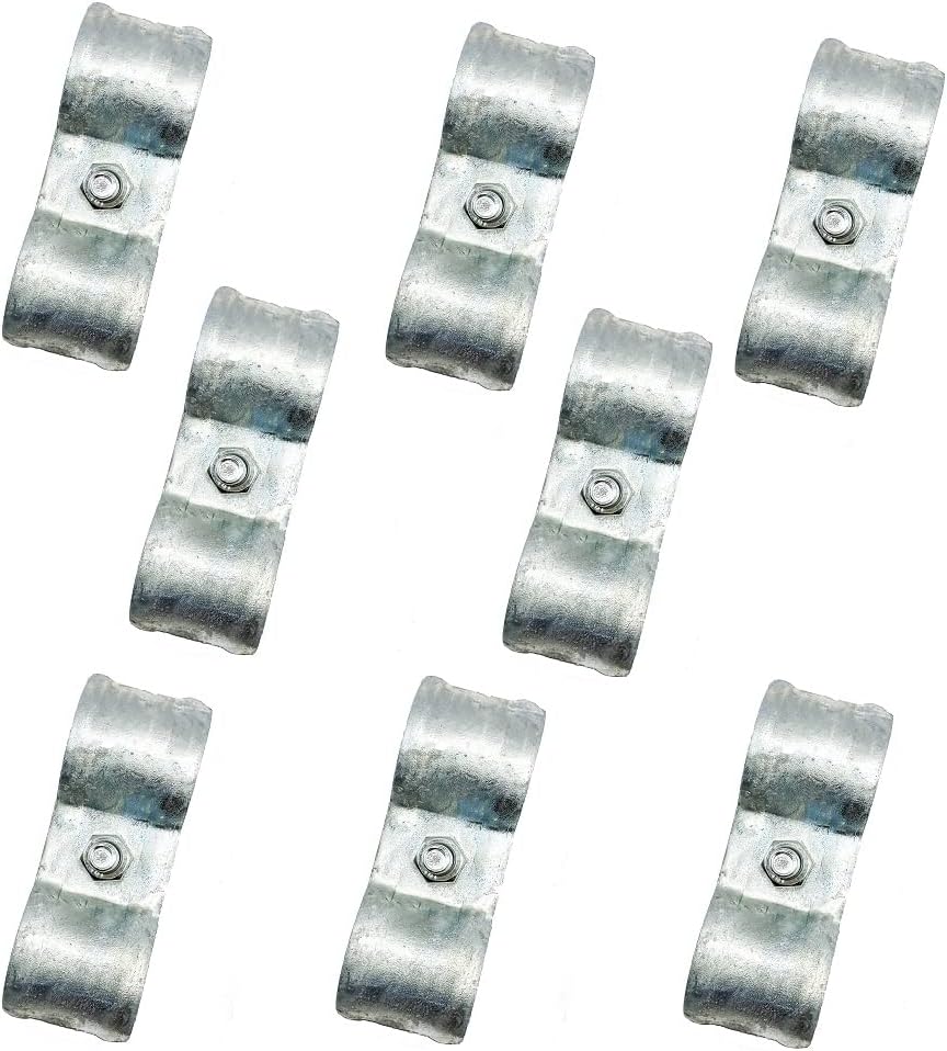 13/8" Chain Link Fence Panel Clamps,Galvanized Fence Dog Kennel Clamps,Saddle