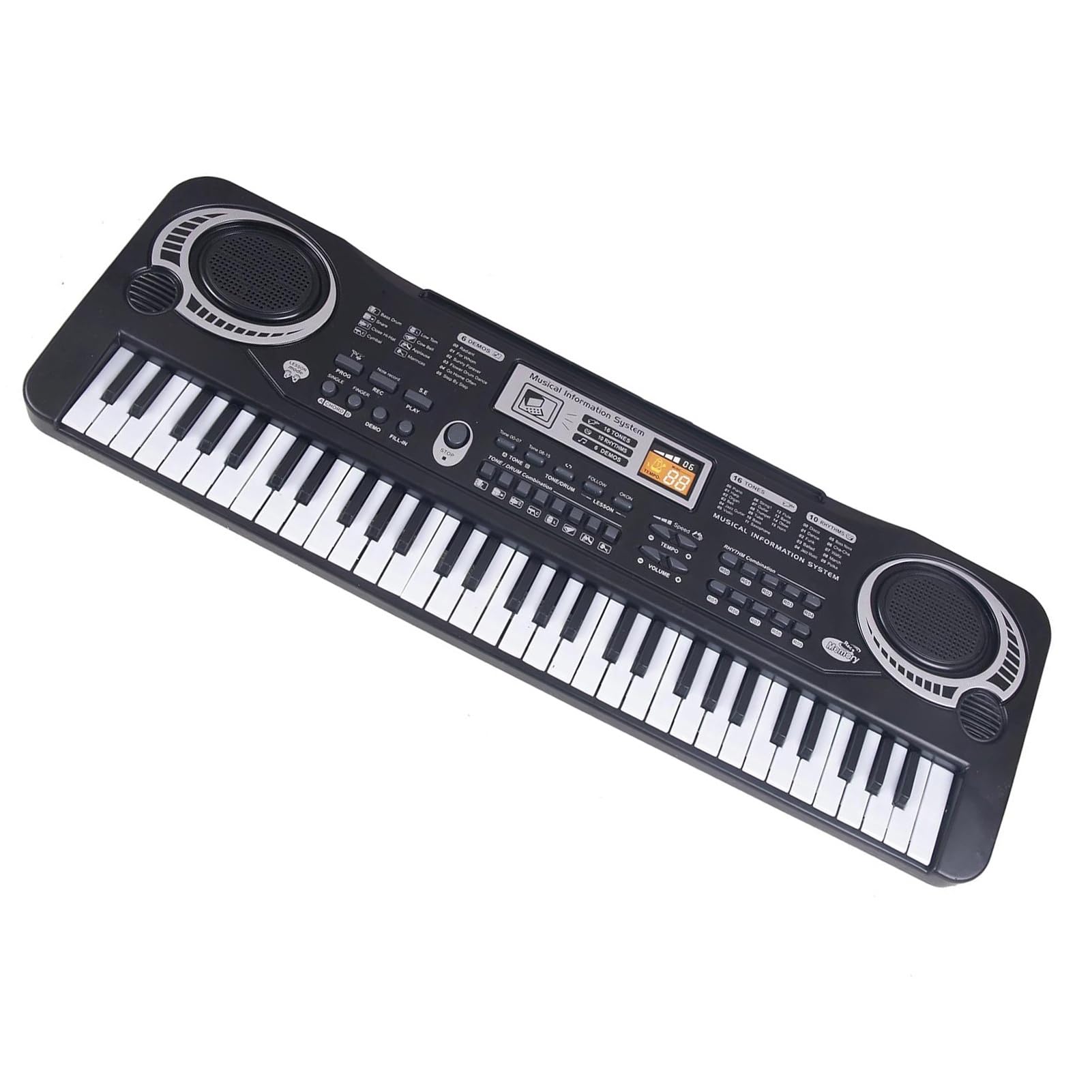 Piano Eléctrico De 61 Teclas, Teclado Electrónico, Piano, Órgano Electrónico, Instrumentos Musicales Con Micrófono Piano Electrónico Para Principiantes