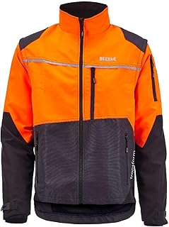 Forstjacke Transform Anthrazit/Orange