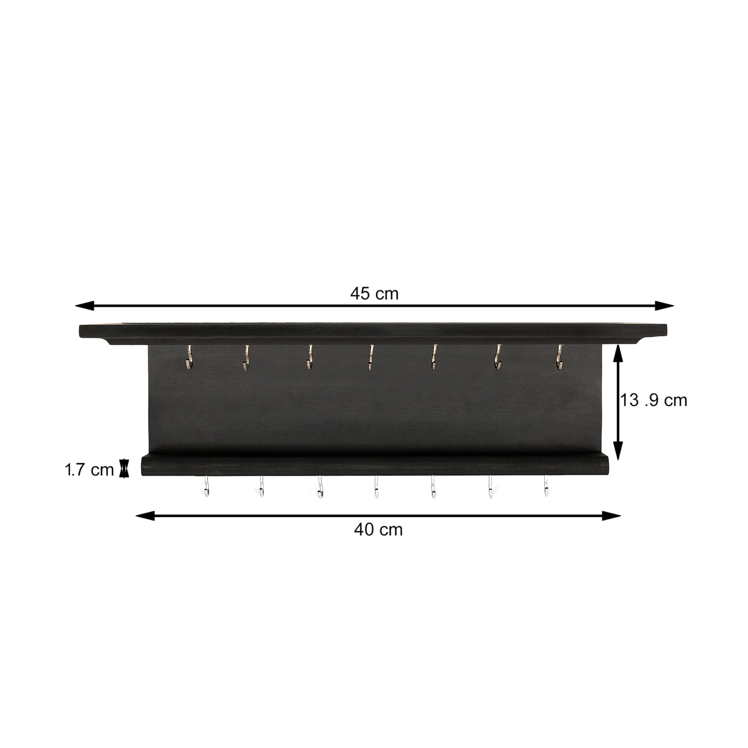 Sanvox Engineered Wood Large Medal Holder My Daughter My Pride Brown
