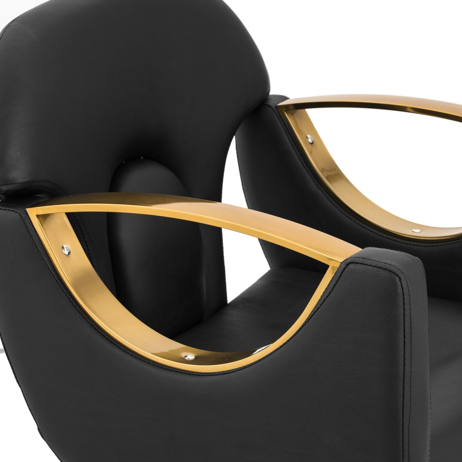 Physa Fauteuil de Coiffure avec Repose-Pieds Hauteur 53-64 cm 180 kg - Fauteuil de Salon de Coiffure Siège de Coiffure Chaise de Coiffure