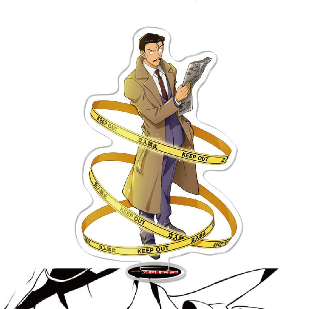 Acrylic figure Display for Detective Conan Richard Moore Anime, Stand Character Portrait Model Desktop Ornament, Collection,16CM