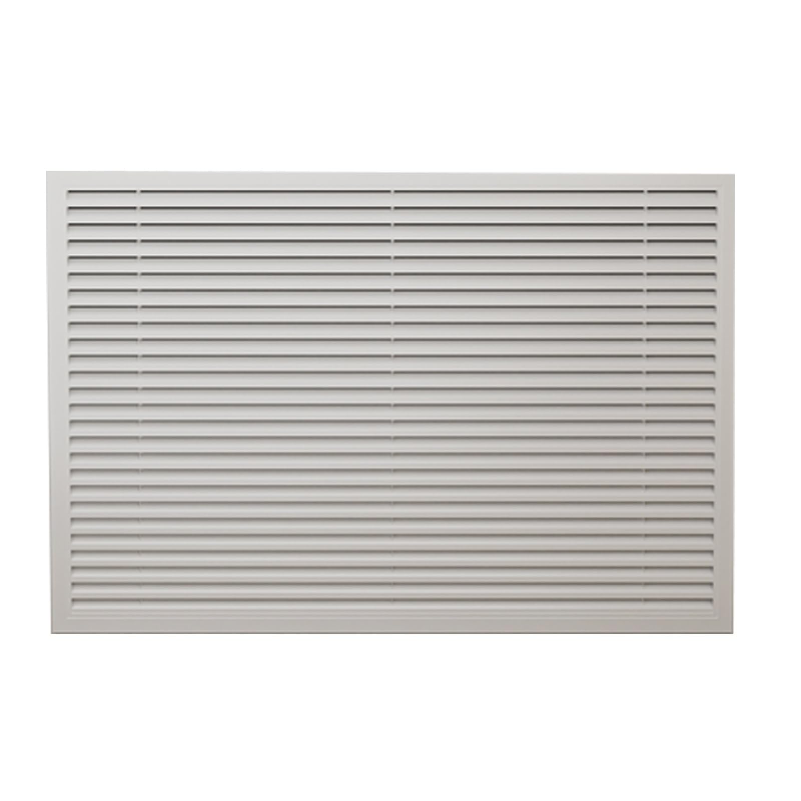 Cubre Radiador Empotradas para el Hogar, Cubre Radiadores de Aleación de Aluminio, Cubreradiador de Vapor, Rejillas de Ventilación con Lamas, Baño, Oficina(White,60x120cm/24x47in)