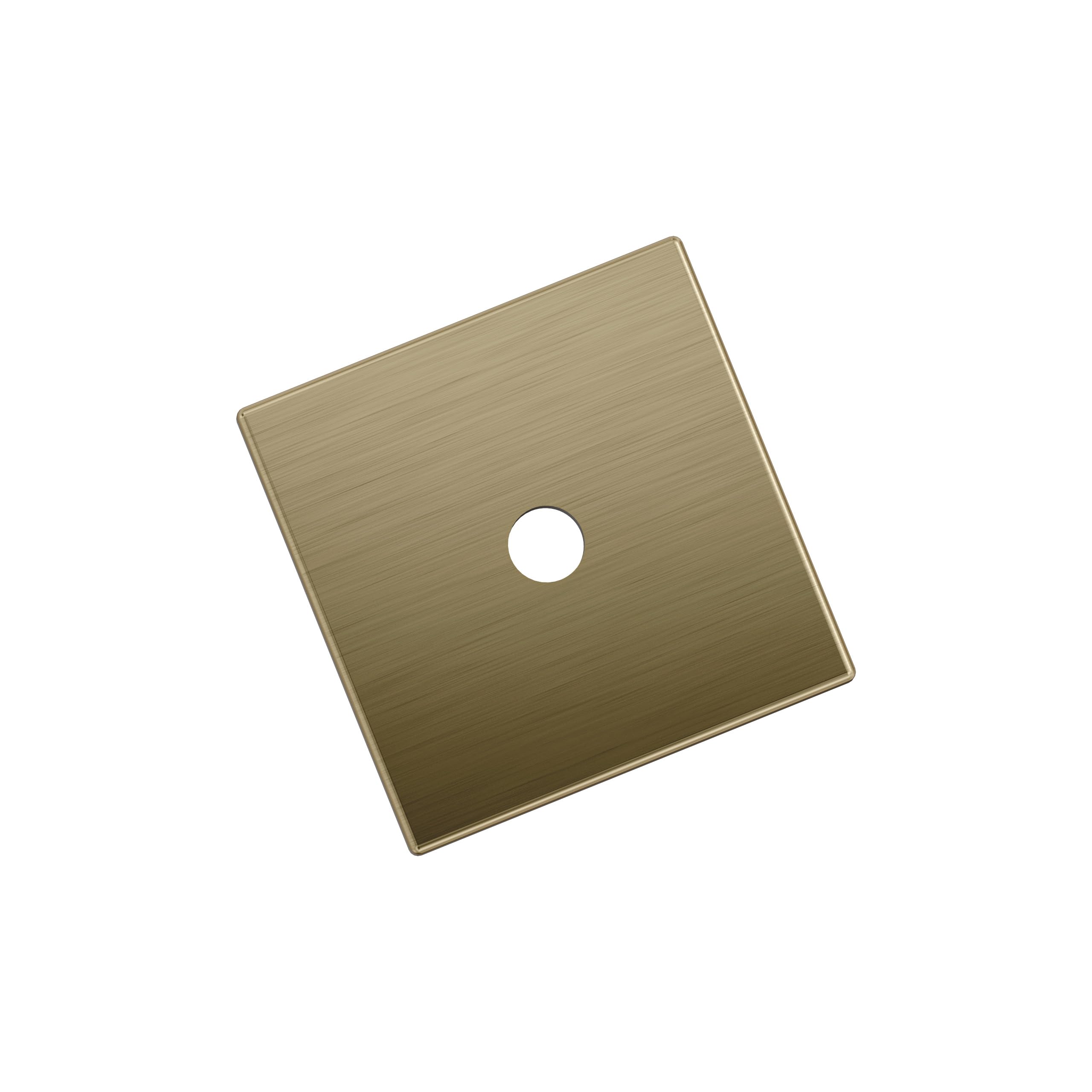 Amerock Ladera Champagne Bronze Cabinet Knob Backplate -7