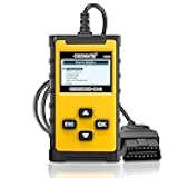 Car Scanner, OM201 Check Engine Code Reader OBDII Diagnostic Tool with Wireless Printing | Graphic Live Data| EVAP Test | DTC Lookup, Yellow