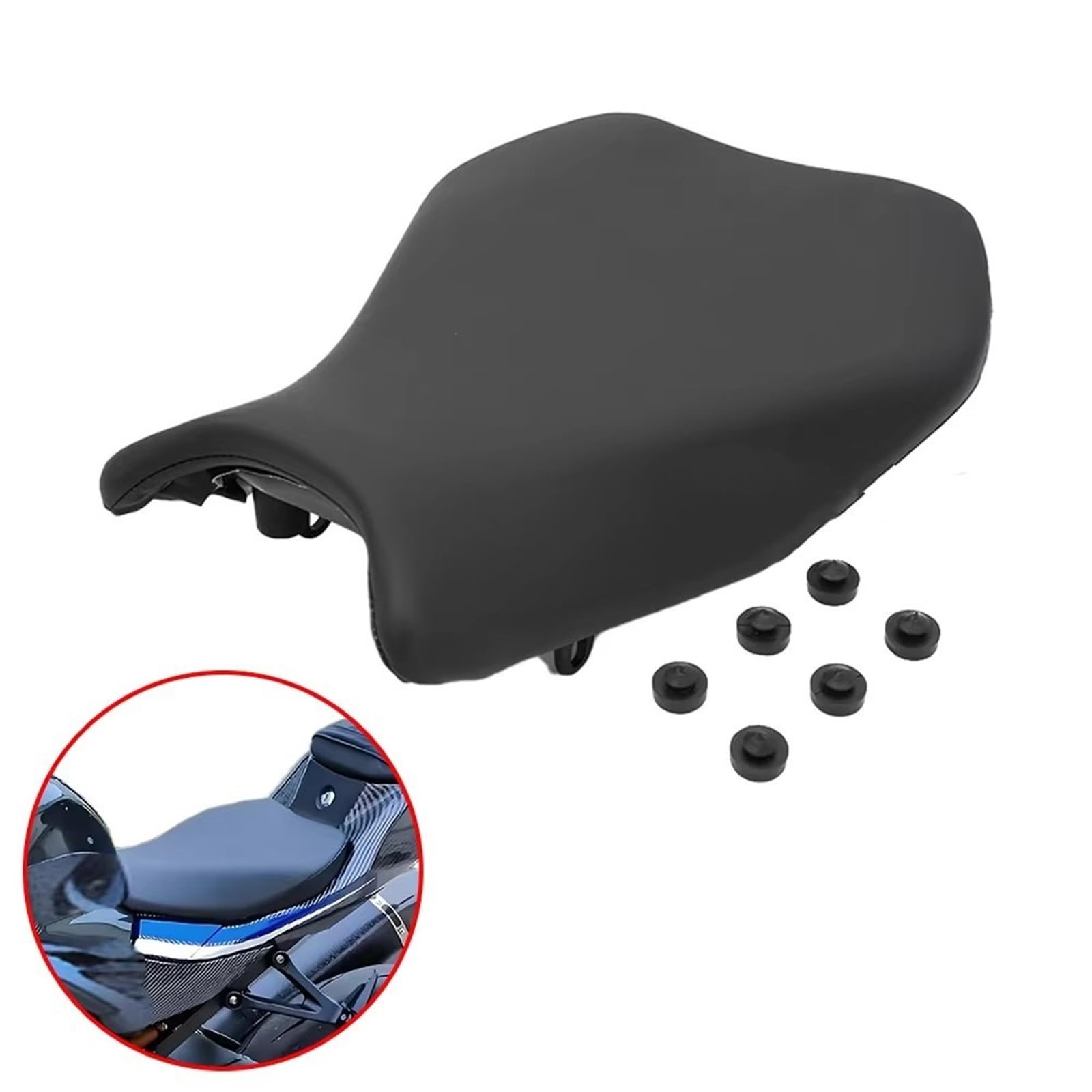 Moto Copri Sedili Per Suzuki Per GSXR1000 Per GSX-R1000 2017-2024 2018 2019 2020 2021 2022 2023 Moto Anteriore Conducente Rider Cuscino del Sedile