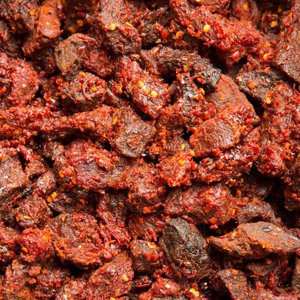 Vua Kho Bo Beef Jerky 1lb (16oz) (SPICY BEEF CUBES