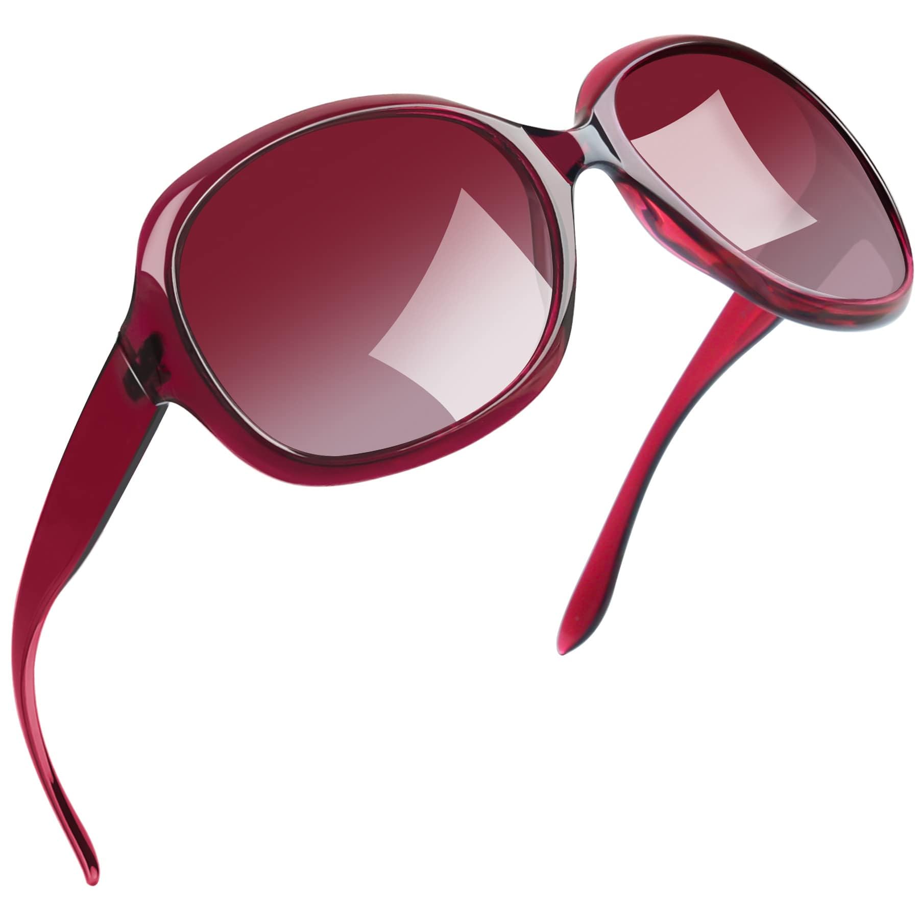 Joopin Grandes Gafas de Sol Mujer Polarizdas de Moda Clásicas Gran Tamaño Protección UV400 para Playa Conducción Viajes
