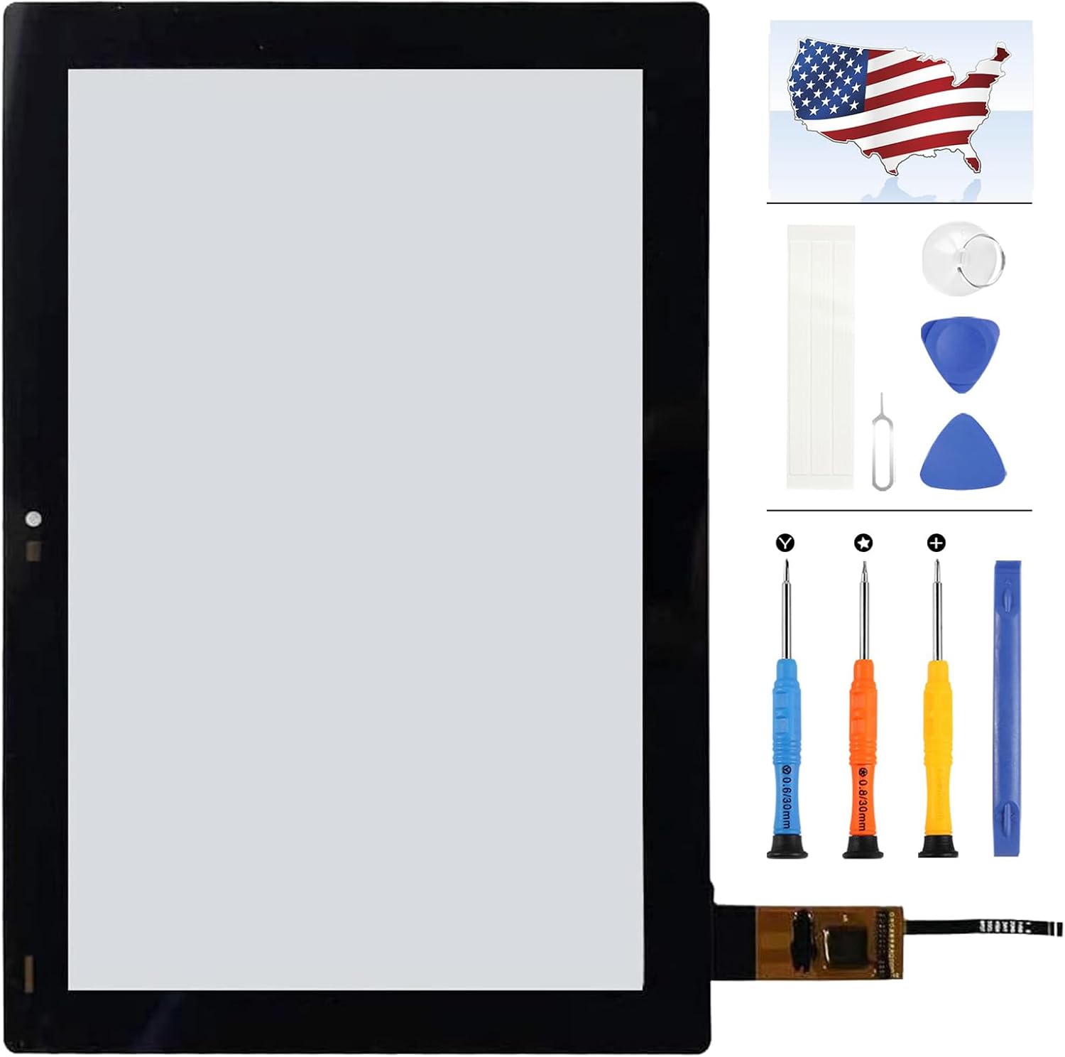 for Matco Tools Maximus 3.0 Screen Replacement for MATCO Tools Maximus 3.0 10.1 inch Tablet PC Touch Screen Digitizer Glass Full Repair Parts Kit (Not LCD Display)