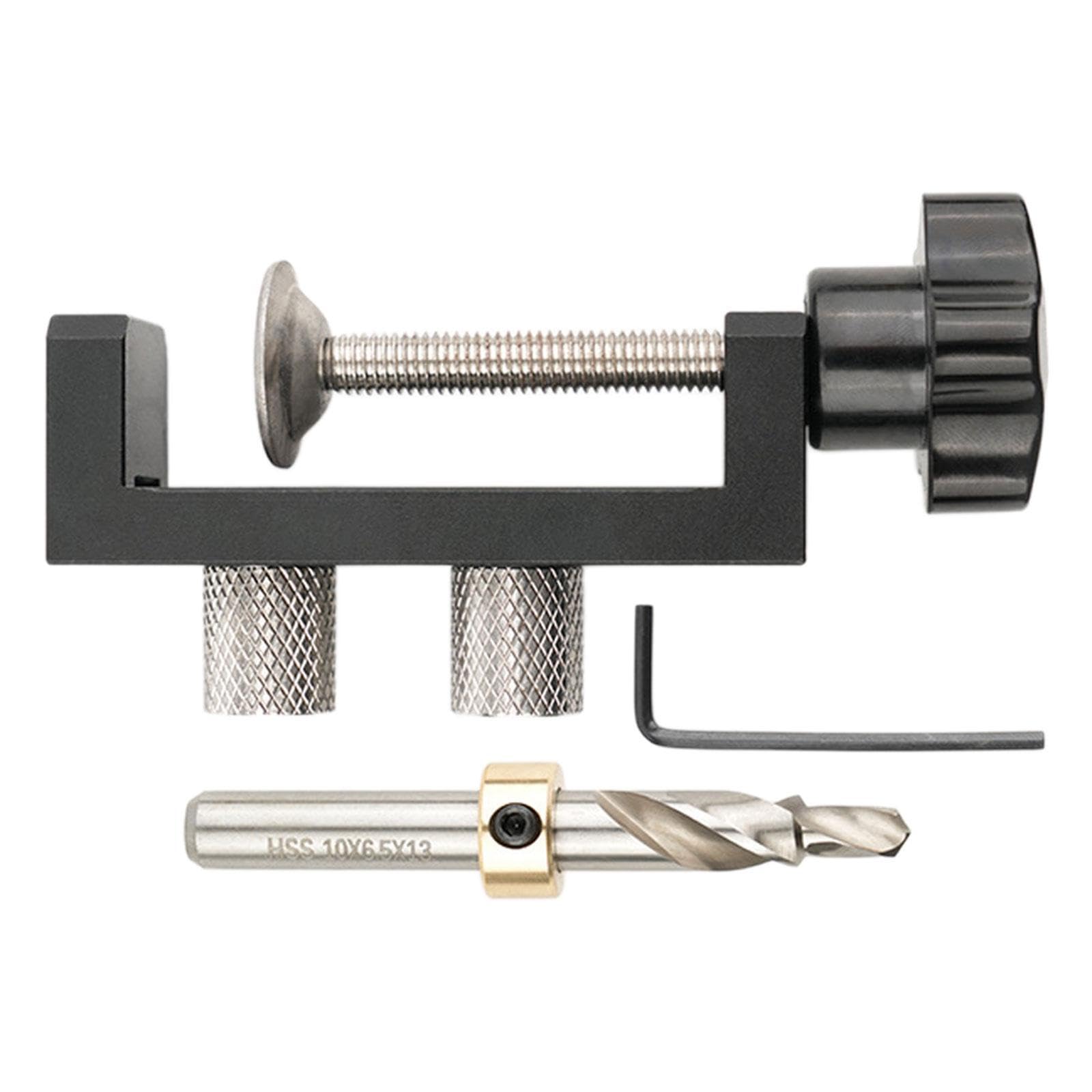 Taladro de perfil de aluminio de doble orificio y 120mm para perforación