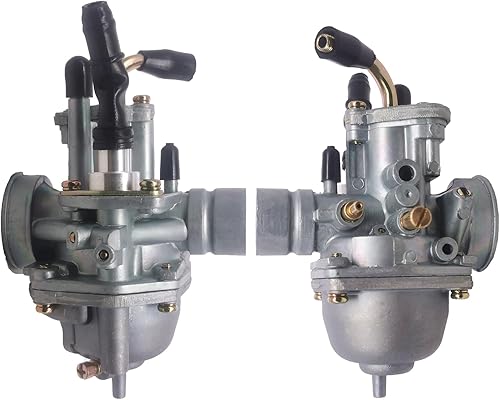 Miniatura 4 de Carburador 50/90 compatible con Polaris Predator 50/90 para Scrambler 50/90 para Sportsman 90, estrangulador manual de 90 cc y 100 cc con caja de