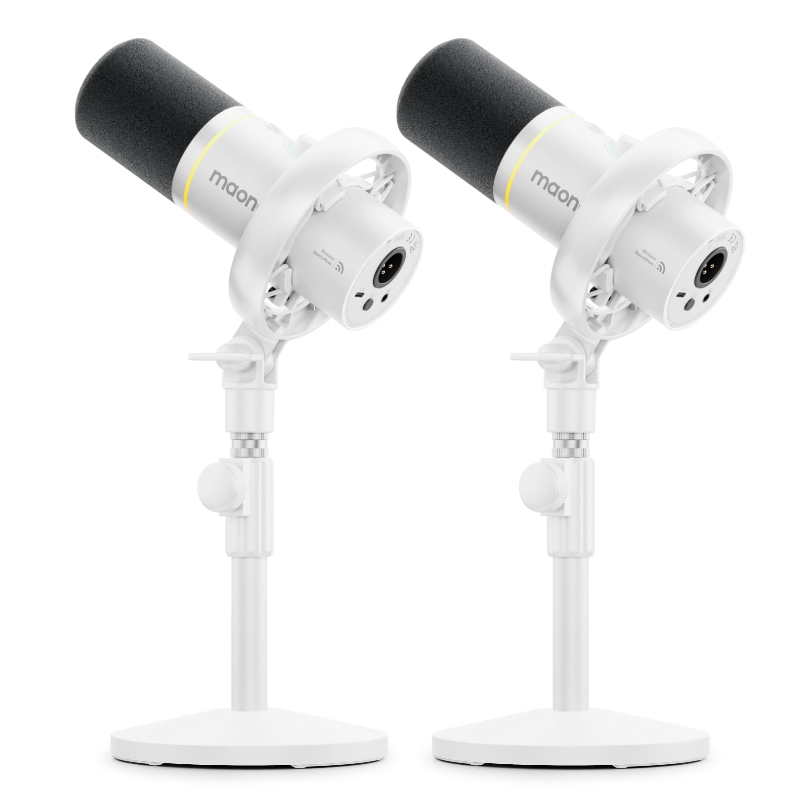MAONO PD200W Hybrid Wireless Podcast Equipment Bundle for 2