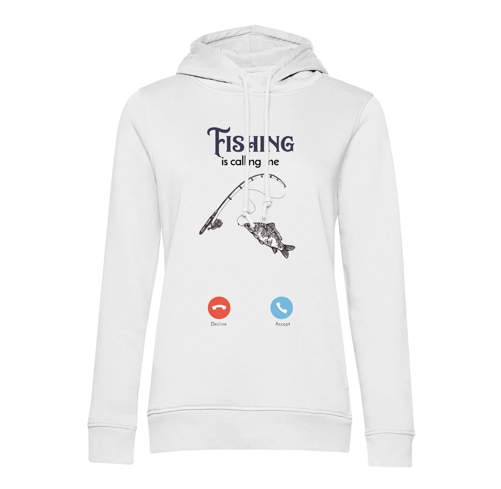 Sweat à capuche Fishing is Calling Me pull de loisirs pour lac - 2