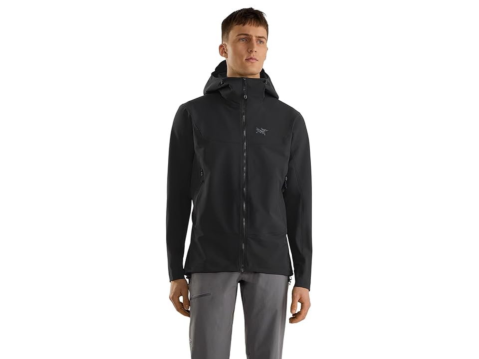 Arc'teryx Gamma Hoody (Black) Men's Clothing INTERNATIONAL SHIPPING