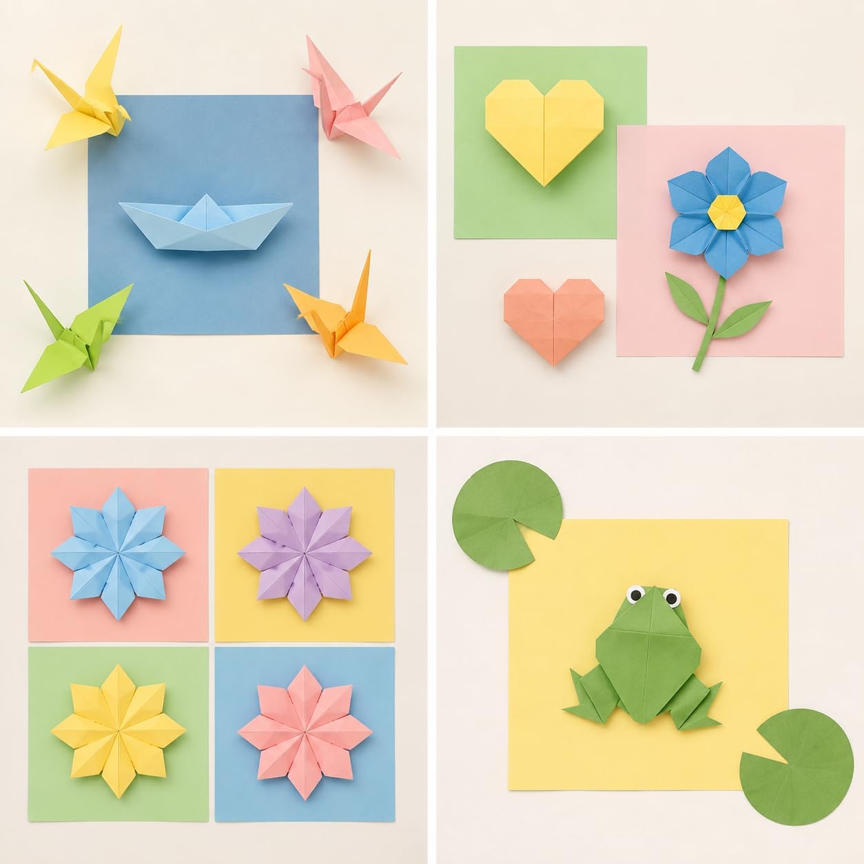 Origami Paper 300 Sheets, 27 Colors 6x6 Inch Double Sided Colored Paper