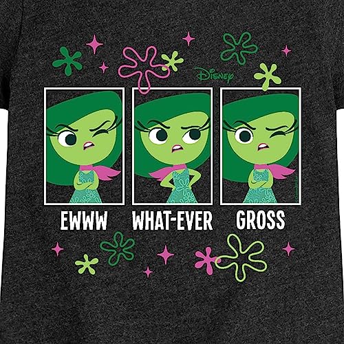 Disney - Inside Out - Disgust Moods - Toddler and Youth Girls Short Sleeve Graphic T-Shirt3