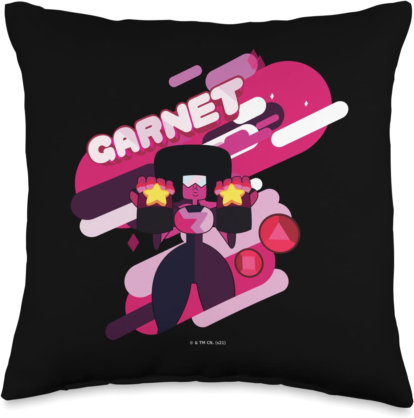 Steven Universe Garnet Power Throw Pillow