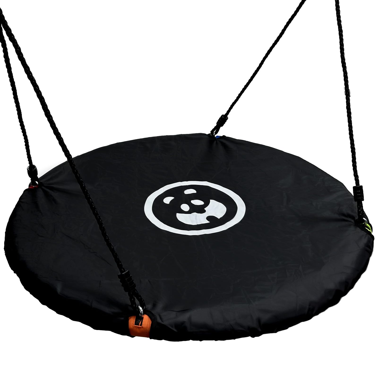 HeyZoo Saucer Tree Swing Seat Cover Protector 48 inch, Outdoor Round Swing Cover, Black