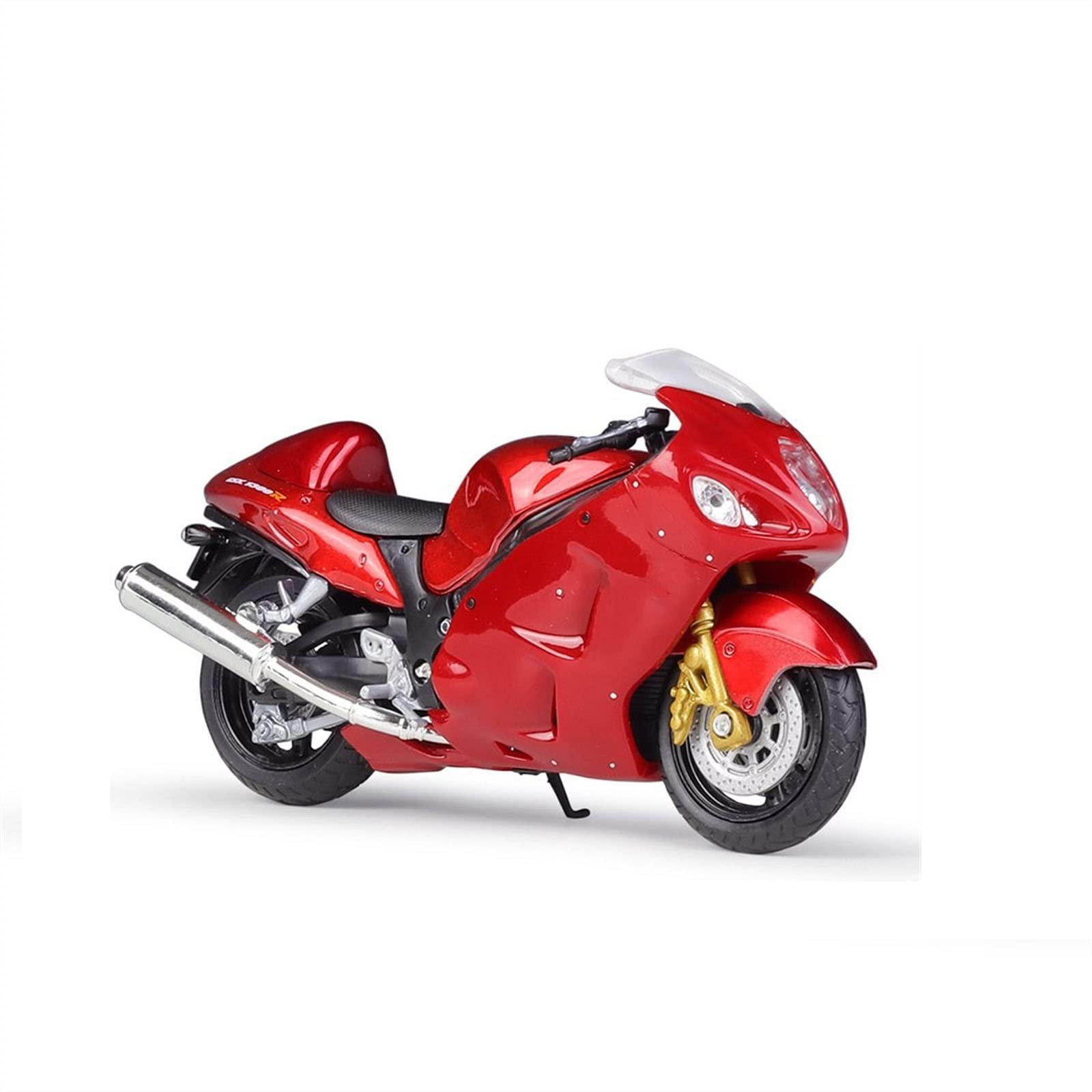 SEYXF Motorbike Toy for Suzuki Hayabusa GSX1300 R Motorcycle Birthday Gift Toys Collection 1/18(with Box)