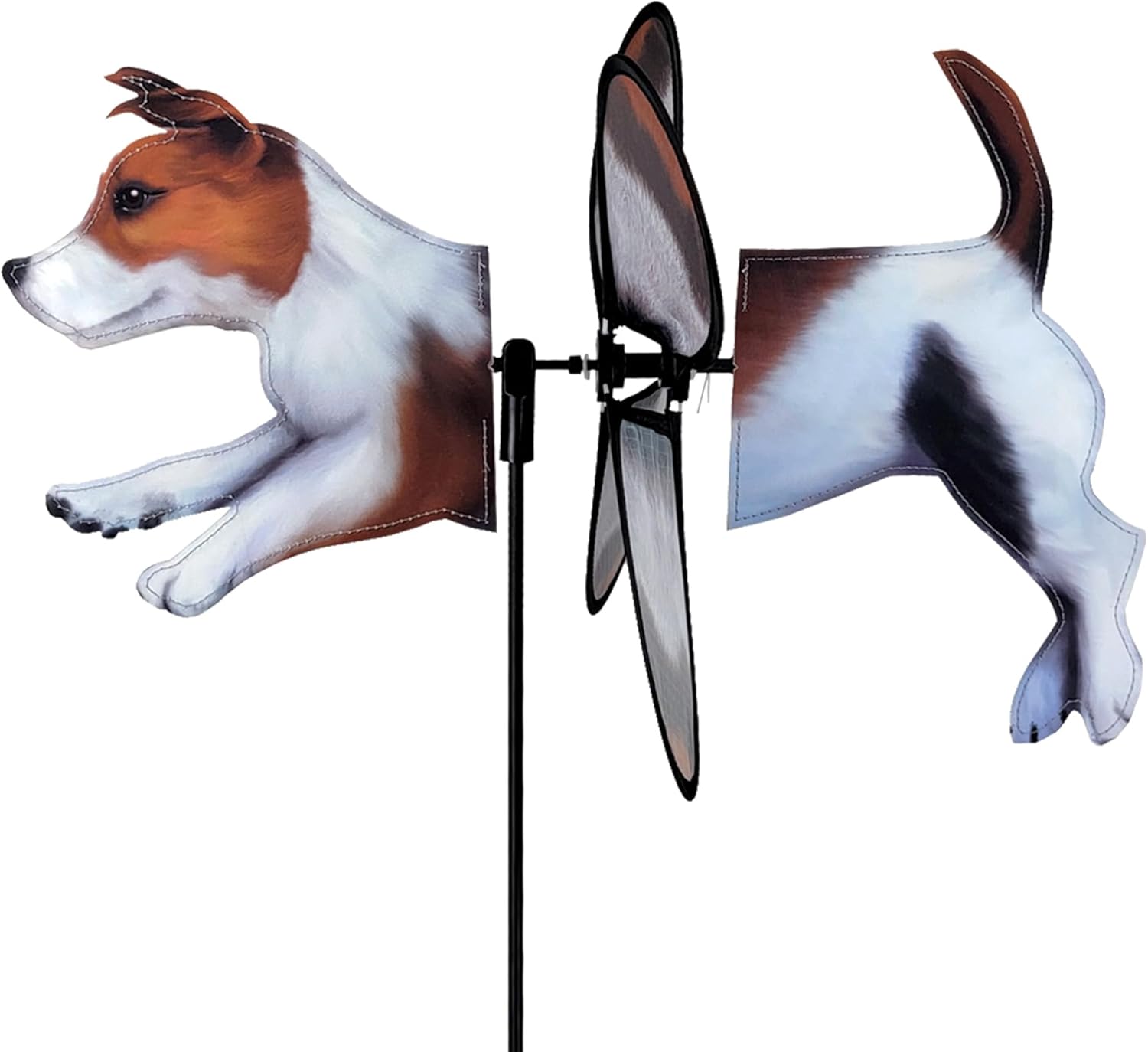 Premier Kites プチスピナージャックラッセル &ndash; 庭や庭用の風変わりなウィンドスピナー、耐久性のある耐候性生地、組み立て