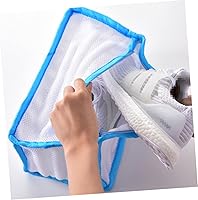 Vista 8 de Alipis Artefacto de lavado de zapatos bolsa de lavandería de malla zapatos bolsa de lavado para lavadora alta resistencia