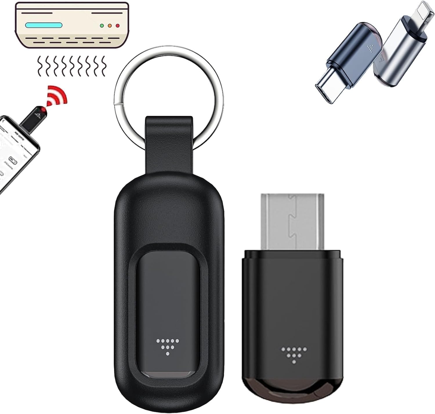 Cyberplex Hacking Device,Cyberplex Hacking Device,Newly Upgraded Cyber Plex Hacking Device for Android,Cyberplex Hacker Tool,Cyberplex Smart Remote Control (Micro-black)