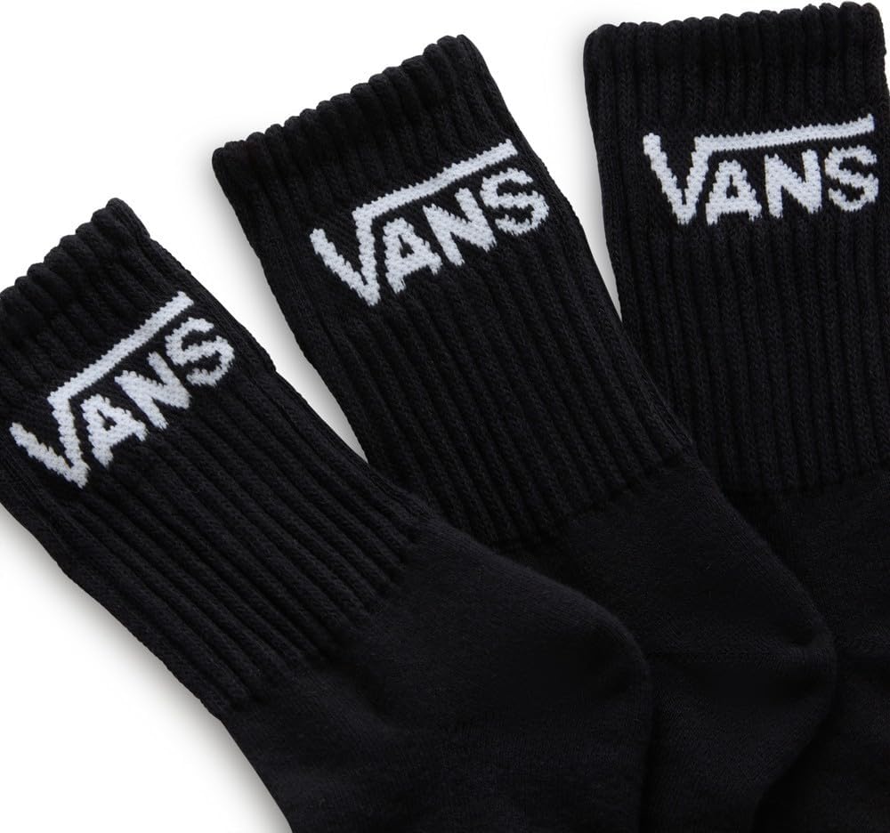 VANS Classic Crew Socks (3PK) - Black - Image 2