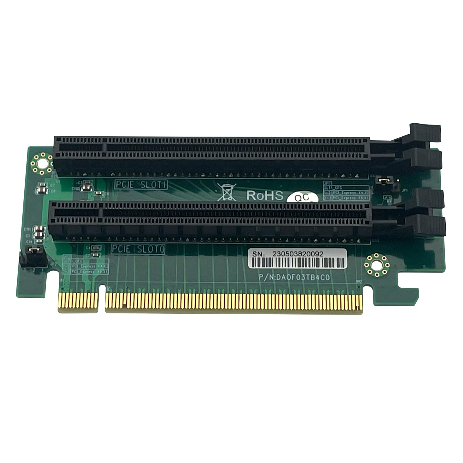 Pcie Adapter PCI-Express 16x Riser Card - 90 Degree Right Angle Adapter ...