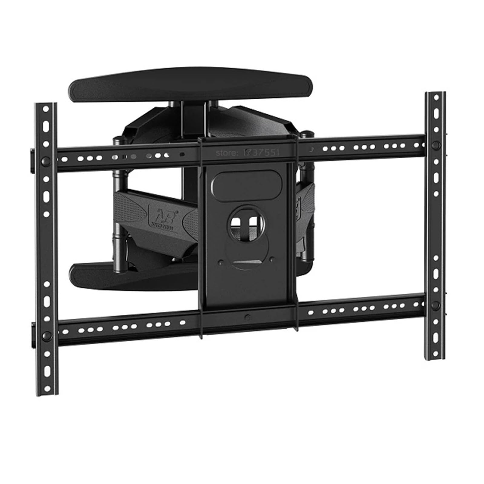Support de montage mural TV 68.2kg P65 anti-chute pour grand écran LCD