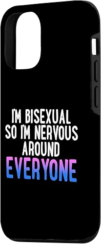 Miniatura 2 de iPhone 14 Pro I'm Bisexual So I'm Nervous Around Everyone Bi Pride Humor Case