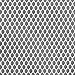 4mm Polyester Hex Mesh - White Fabric - by the Yard
