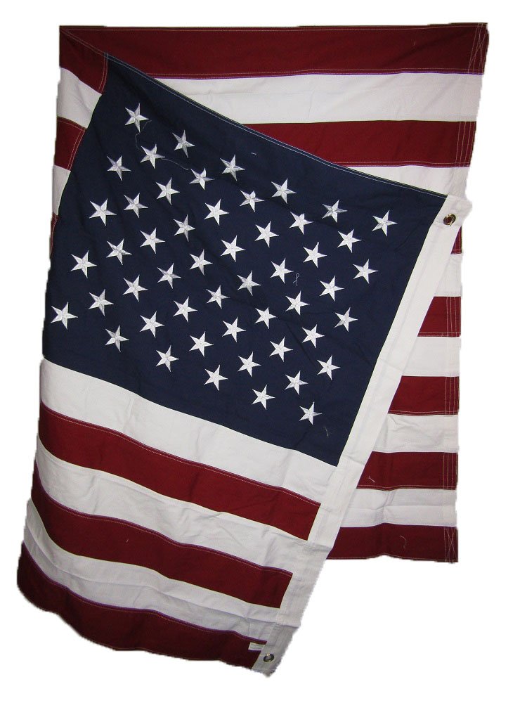 Amazon.com : AES 4x6 ft USA American 50 Star 100% Cotton Flag 4'x6